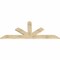 Ekena Millwork Saratoga Rough Sawn Timber Gable Bracket, Douglas Fir, 84"W x 35"H x 2"D x 6"F, 10/12 Pitch GBW084X35X0206SAR00RDF - alternate 2
